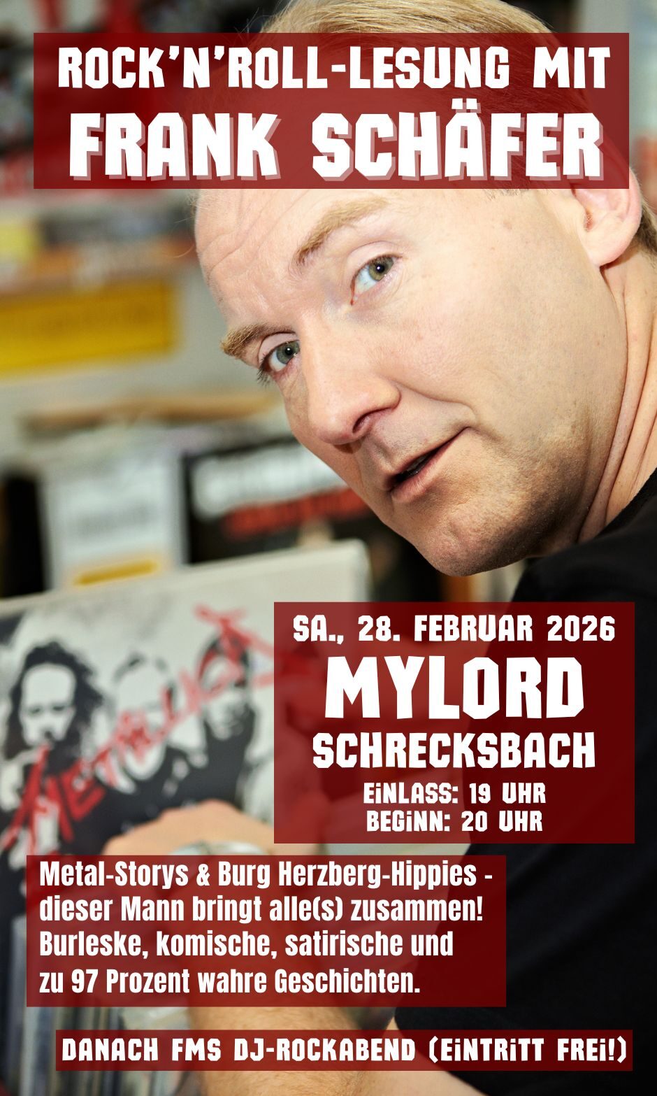 2026-02 – Frank Schäfer – Lesung im Mylord Schrecksbach
